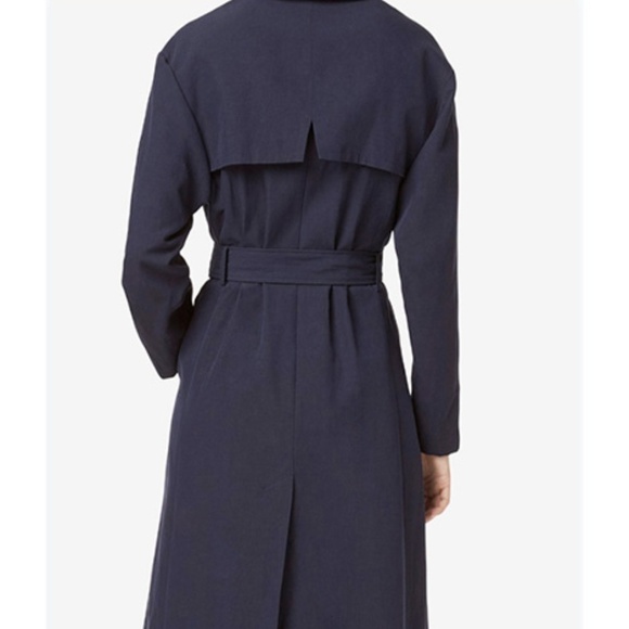 Cole Haan T10148 Women's Linen Wrap Maxi Coat NWT - Picture 5 of 6